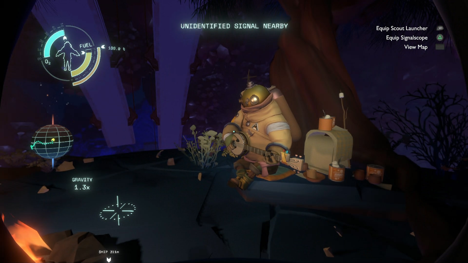 Outer Wilds' starts slow, but is quite and adventure